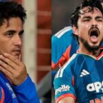 Ishan Kishan and Abhishek Sharma clash over a run-out