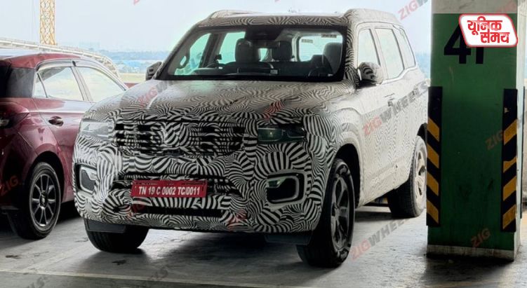 Mahindra Scorpio-N interior leaked