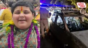 Massive fire breaks out in Abhinav Arora's car
