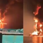 Missile attack on LPG tanker near Iran border