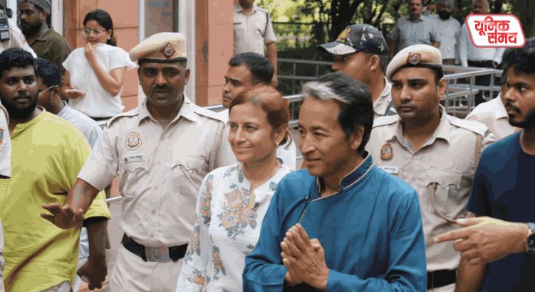 Sonam Wangchuk reached Rajghat
