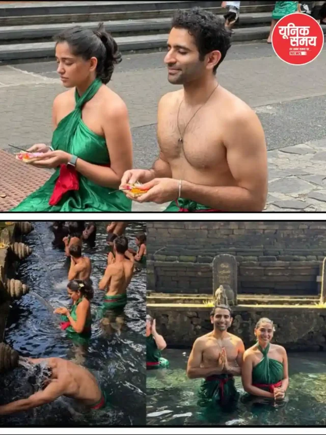 अर्चना पूरन सिंह के बेटे आयुष्मान ने मंगेतर संग किया शुद्धिकरण