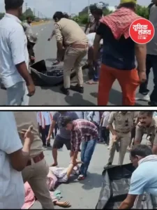 Horrific accident on the Agra-Delhi National Highway