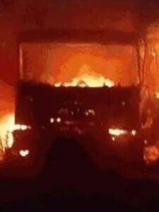 Horrific road accident in Dausa