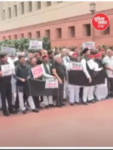 Uproar in Parliament over NEET paper leak and lathi-charge on students