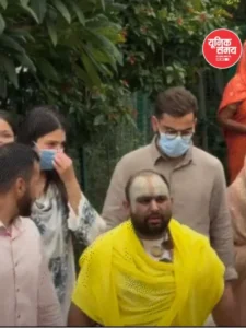 Virat Kohli and Anushka arrive in Vrindavan ahead of Guru Purnima
