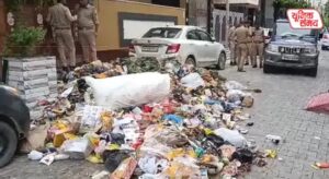 Dispute over garbage collection in Mathura's Krishna Dham Colony