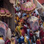 Ladli Ji will be seated under a white umbrella on Hariyali Teej
