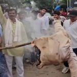 Nishad community stages fierce protest against Mahant Raju Das in Mathura
