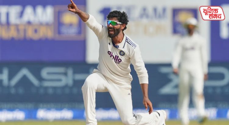 Ravindra Jadeja achieves the 'double' of 4,000 runs and 350 wickets in Test cricket