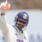 Rishabh Pant became the first Indian player to hit 100 sixes in Test cricket