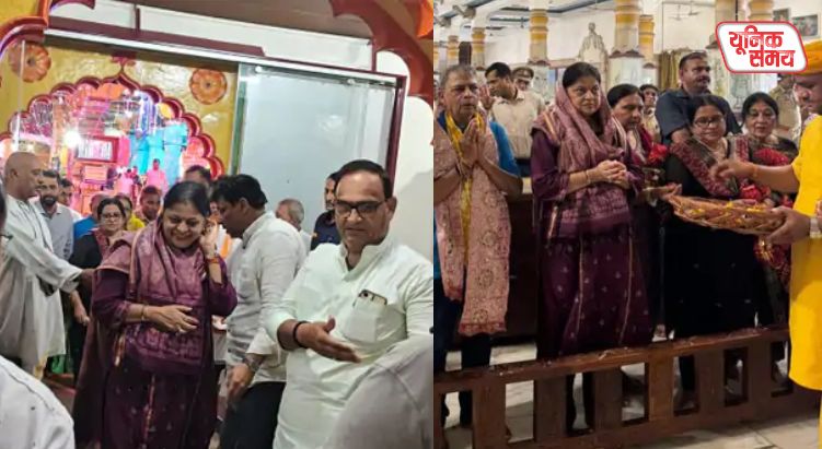Sonal Shah visited Shri Dwarkadhish and Shri Krishna Janmasthan in Mathura