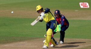 Toby Albert's explosive batting in England's One-Day Cup