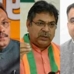 Vinod Tawde, Satish Punia, Tarun Chugh