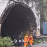 Water and debris entered the under-construction tunnel at Pipalkoti