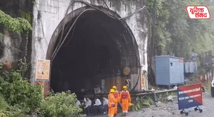 Water and debris entered the under-construction tunnel at Pipalkoti