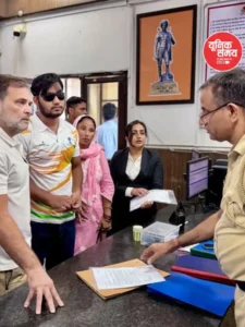 Delhi Police registered an FIR regarding the pellet gun issue at Jantar Mantar following Rahul Gandhi's sit-in protest
