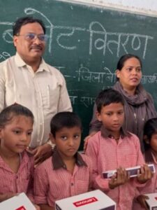 Distribution of tablets in primary schools