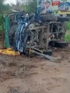 Horrific road accident in Bhind
