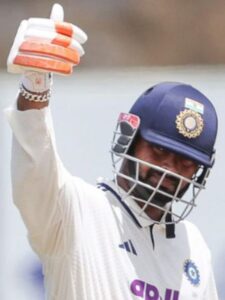 Rishabh Pant became the first Indian player to hit 100 sixes in Test cricket