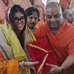 Anupriya Nagar honoured with the 'Ramayani Samman' in Vrindavan