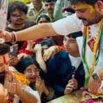 Chirag Paswan visited Banke Bihari with his family