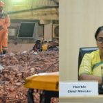 Five-storey building collapses in the capital's Satya Niketan area