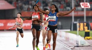 Indian women's 4x400m relay team wins gold