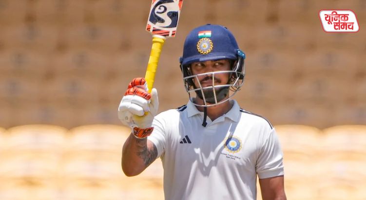 Ishan Kishan hits a double century in the Duleep Trophy final
