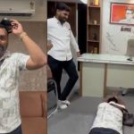 MNS workers made an influencer apologize for comments made about Raj Thackeray