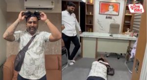 MNS workers made an influencer apologize for comments made about Raj Thackeray