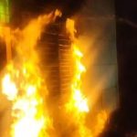 Massive fire breaks out in Mathura due to gas pipeline leak
