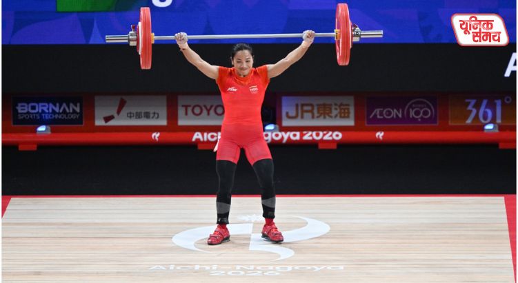 Mirabai Chanu creates history at the Asian Games