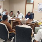 Municipal Commissioner held a high-level meeting with the traders' association