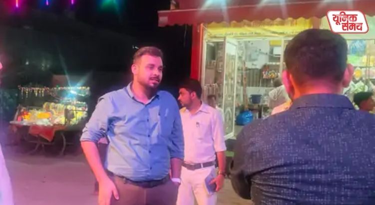 Municipal Commissioner inspected the arrangements late at night