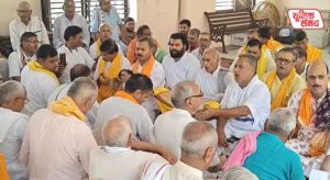 Nandgaon became immersed in the spirit of Krishna even before Kanha's birth