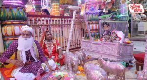 Nandotsav celebrated with great enthusiasm at the Thakur Dwarkadhish Temple