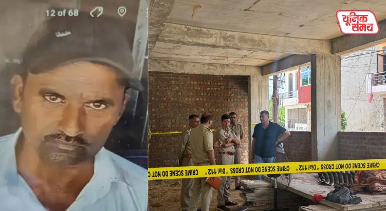 Sensation after the bloody body of a laborer was found in a building under construction in Chaitanya Bihar