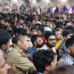 Special movement corridors created for the safety of devotees in Barsana on Radhashtami