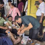 Tempo packed with pilgrims overturns after losing control during circumambulation