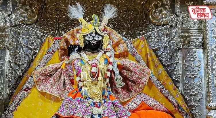 Thakurji to wear a special outfit at Banke Bihari Temple on Janmashtami