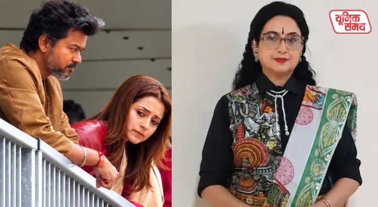 Veteran actress Ambika comments on Vijay and Trisha Krishnan's UK look