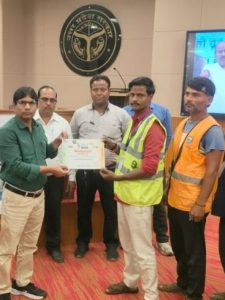 Grand 'Safai Mitra Samman and Safety Camp' organized by the Mathura-Vrindavan Municipal Corporation