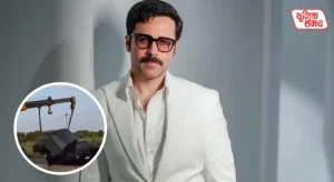 A major accident was averted during a stunt on the set of the film 'Gunmaster G9'
