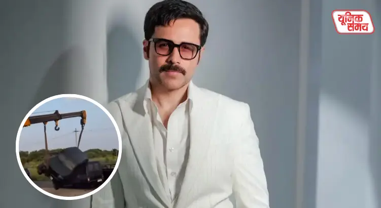 A major accident was averted during a stunt on the set of the film 'Gunmaster G9'
