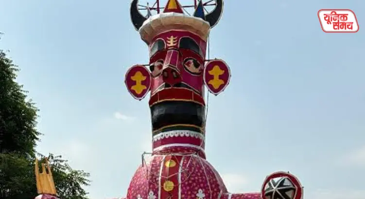 An 80-foot-tall effigy of Ravana will be burnt in Mathura tomorrow