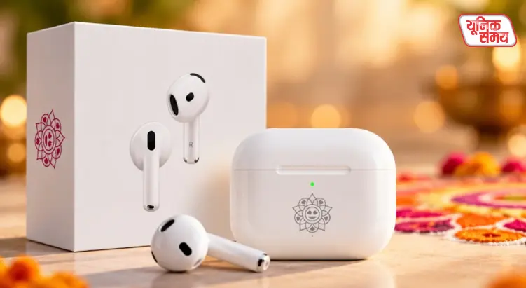 Apple has launched special edition AirPods featuring Rangoli designs