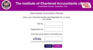 CA Intermediate Result Out