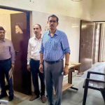 DM Chandra Prakash Singh inspected polling stations in Chhata