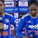 Harmanpreet Kaur gets emotional after playing a blistering 91-run innings